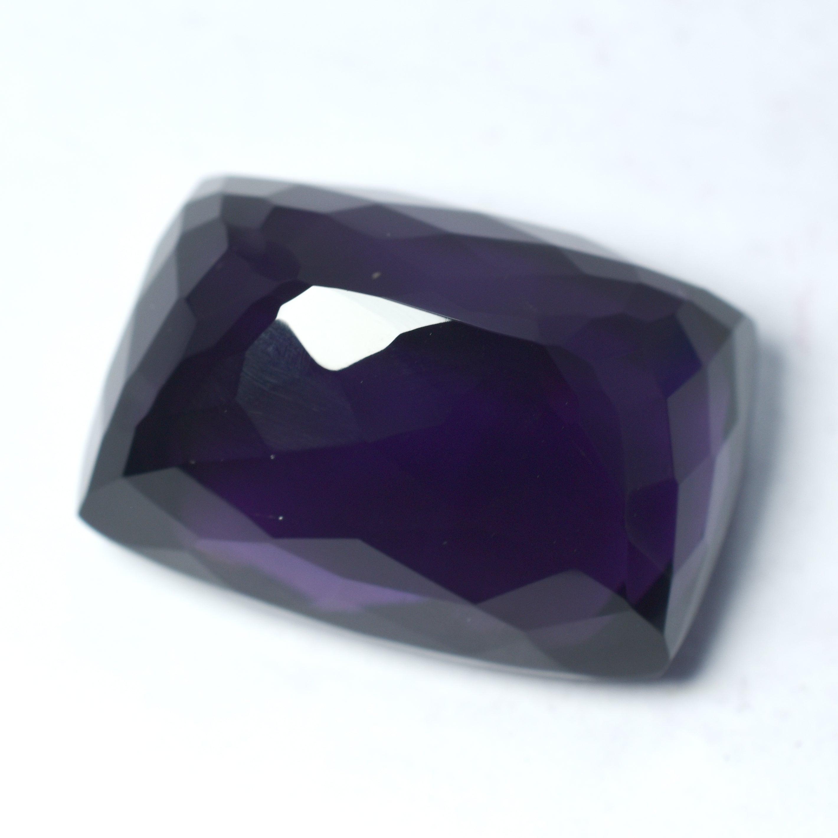 CERTIFIED Natural Purple Amethyst Loose Gemstone 95.95 Carat Cushions Cut