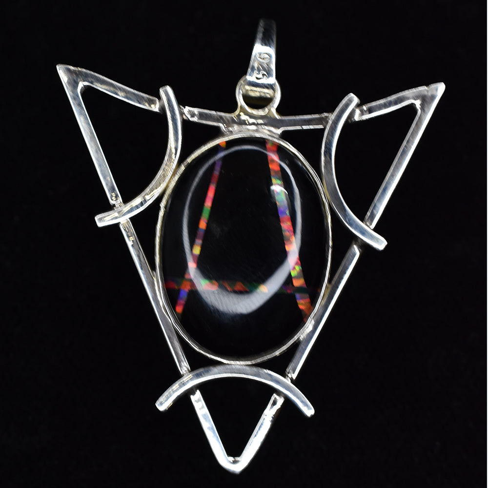 handmade opal pendant
