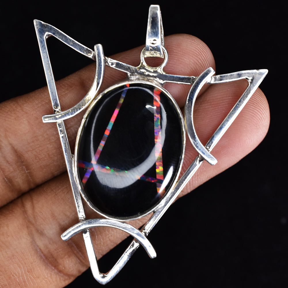 natural opal pendant
