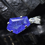 925 Starling Silver Fancy Pendant 51 Ct CERTIFIED Natural Purple Tanzanite