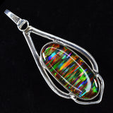 925 Sterling Silver Pendant CERTIFEID 32 Ct Natural Oval Gemstone Free Delivery