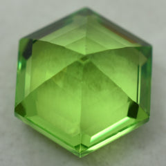 Amazing Peridot Green 8.10 Ct Natural Loose Gemstone CERTIFIED Fancy Cut Rare