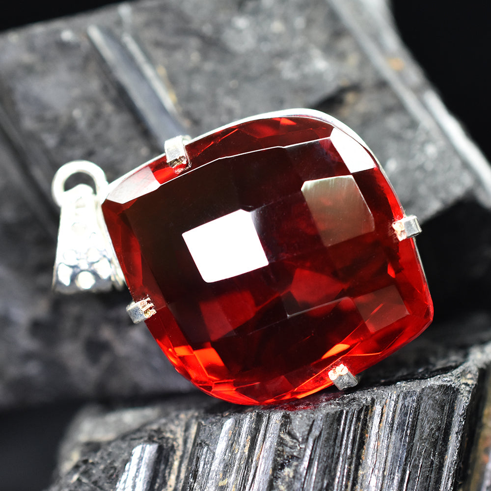 topaz necklace pendant