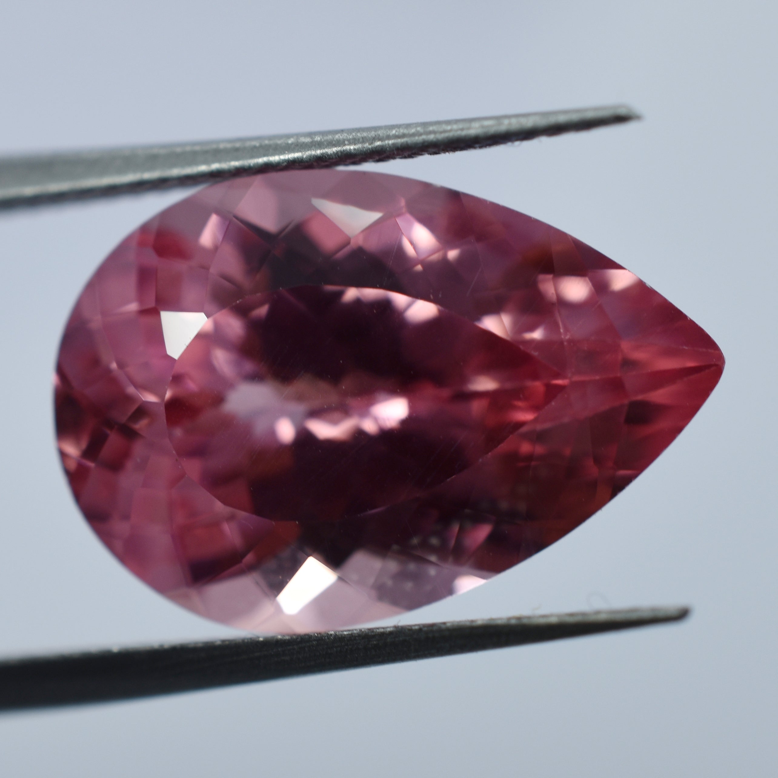 Padparadscha Sapphire 10.15 Ct Natural CERTIFIED Best Pear Cut Loose Gemstone