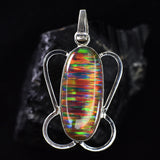 Flawless 30 Ct Oval Natural CERTIFIED 925 Sterling Silver Opal Pendant Free Gift