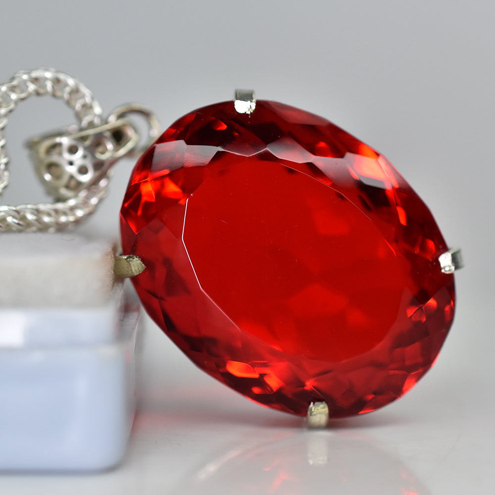 natural topaz pendant