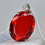 topaz pendant for women
