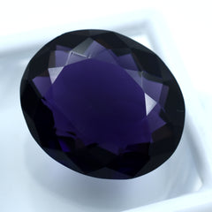 Stunning Oval Cut Natural Purple Amethyst 53.25 Ct CERTIFIED Loose Gemstone