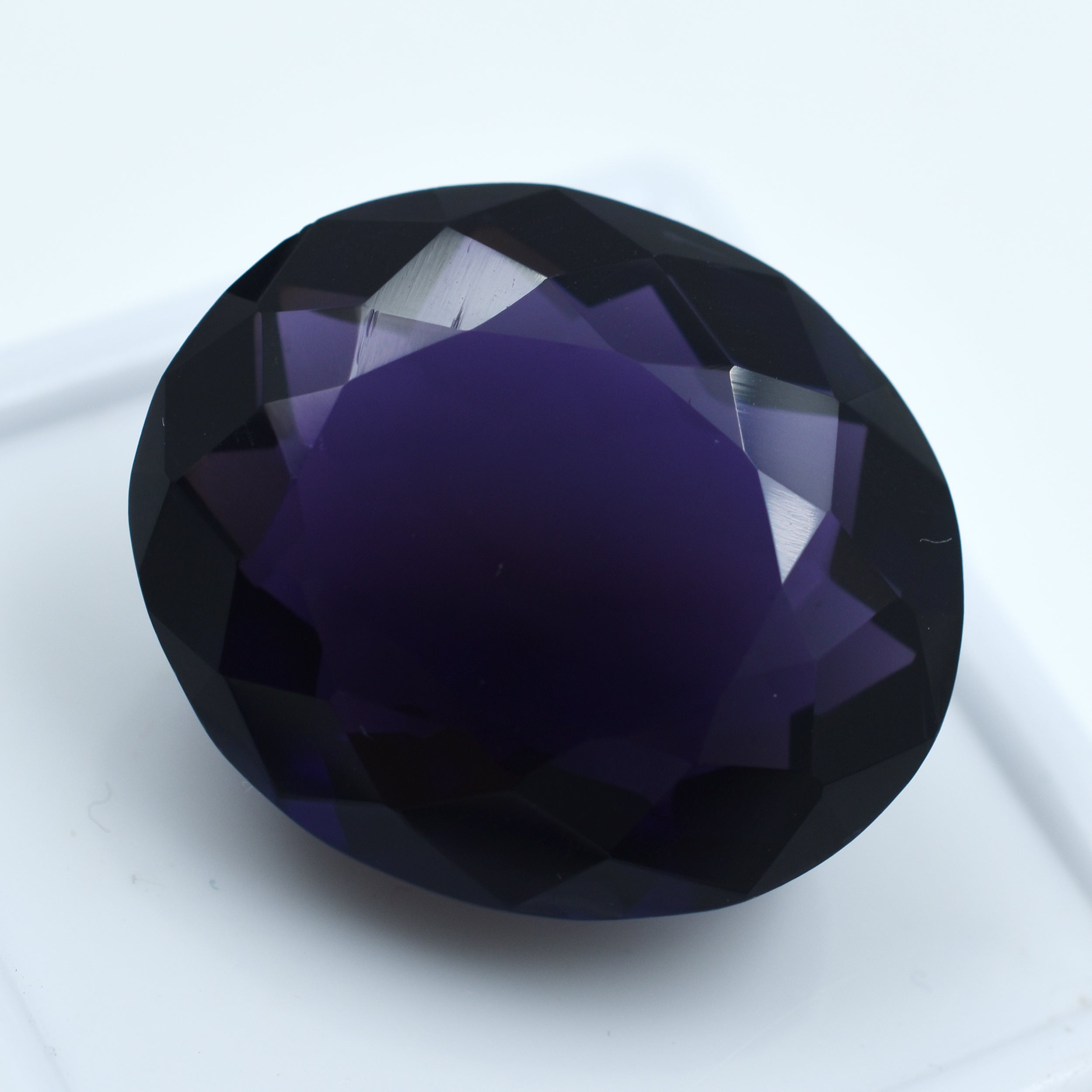 Stunning Oval Cut Natural Purple Amethyst 53.25 Ct CERTIFIED Loose Gemstone