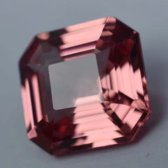 CERTIFIED Natural Sapphire Square Cut Padparadscha 8.85 Ct Loose Gemstone