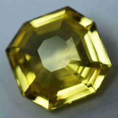 Ceylon Yellow Sapphire 6.65 Ct Natural Square CERTIFIED Earrings Loose Gemstone