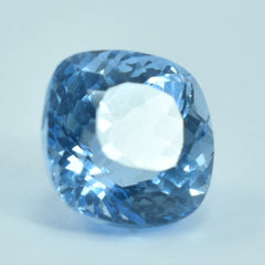 3.20 Carat Natural Sapphire Blue CERTIFIED Square Cushion Cut Loose Gemstone