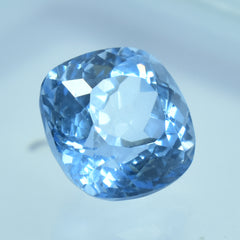 3.20 Carat Natural Sapphire Blue CERTIFIED Square Cushion Cut Loose Gemstone