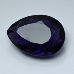 CERTIFIED Purple Pear Cut 83.80 Carat Natural Amethyst Loose Gemstone