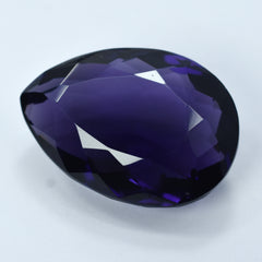 CERTIFIED Purple Pear Cut 83.80 Carat Natural Amethyst Loose Gemstone