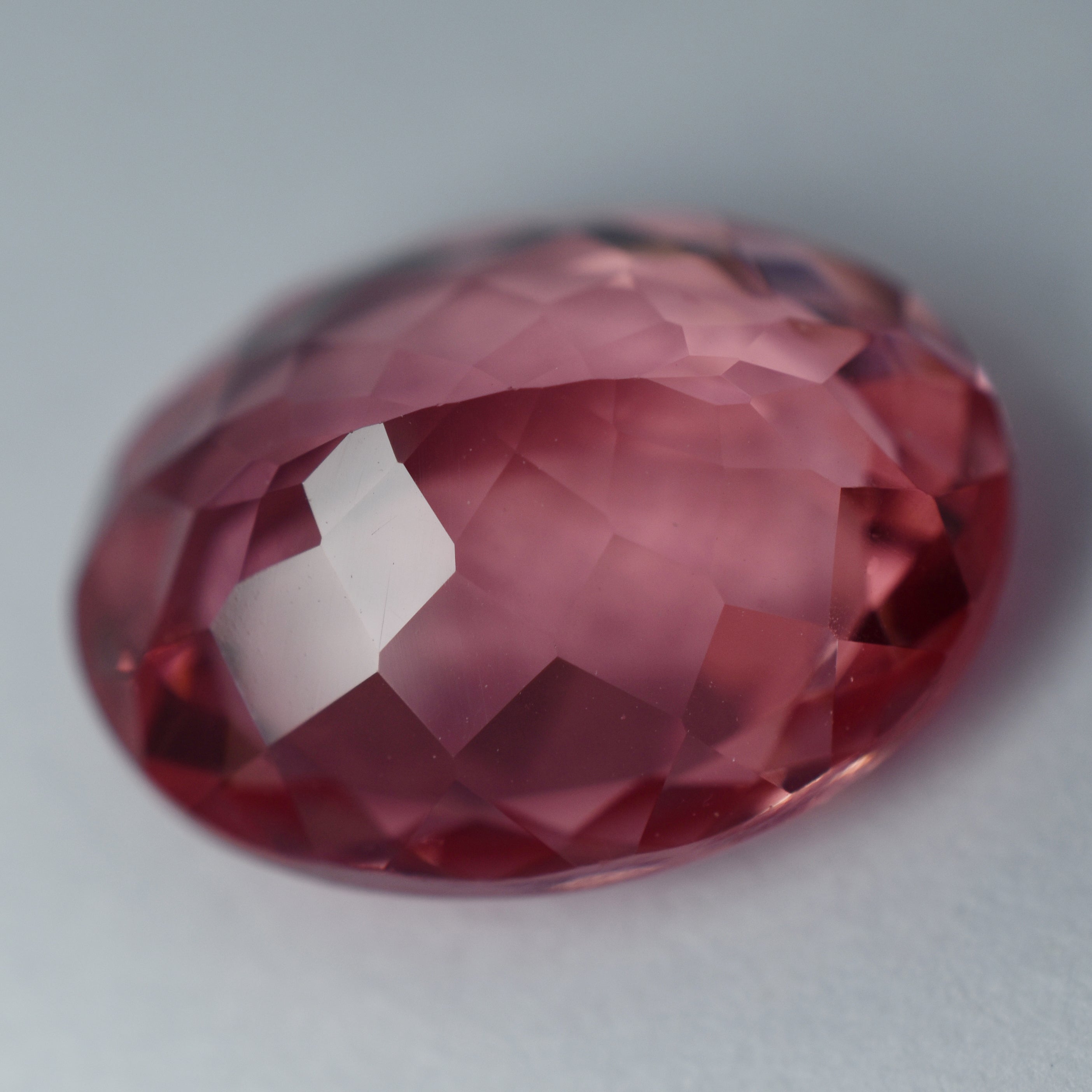 Padparadscha Sapphire Natural Oval Cut 9.50 Carat CERTIFIED Loose Gemstone