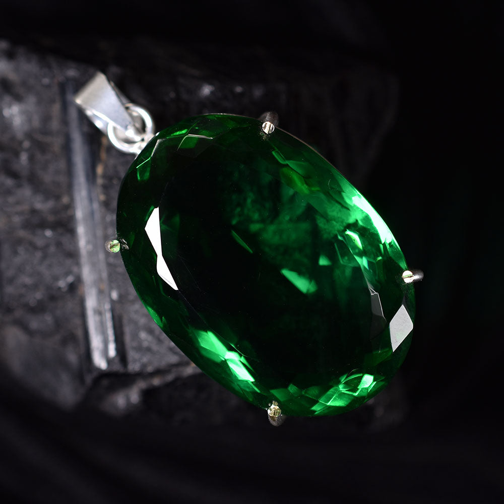 handmade topaz pendant