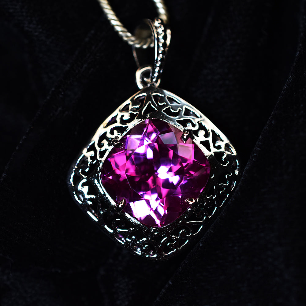 handmade tourmaline pendant