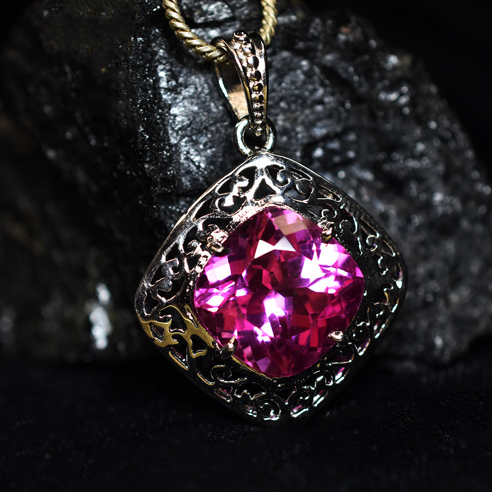 tourmaline pendant for women