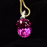sapphire pendant for women