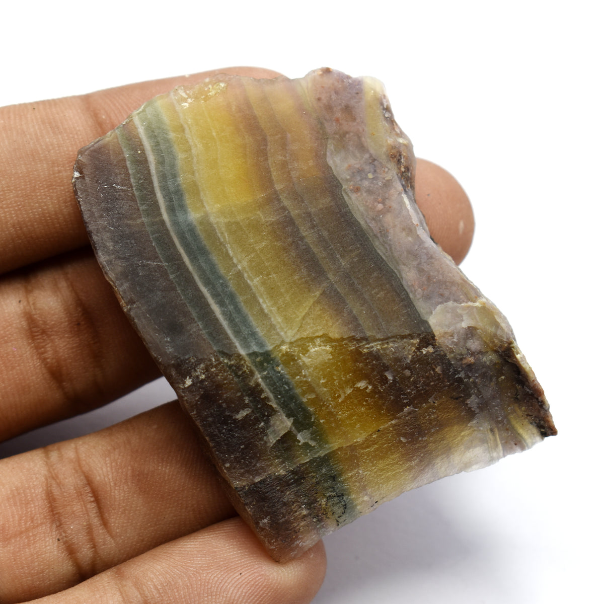 Multi Color Fluorite 243 Ct Natural Raw Uncut Rough Stone CERTIFIED Gemstone