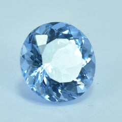 Round Cut 3.70 Carat Blue Sapphire Natural CERTIFIED Ring Size Loose Gemstone