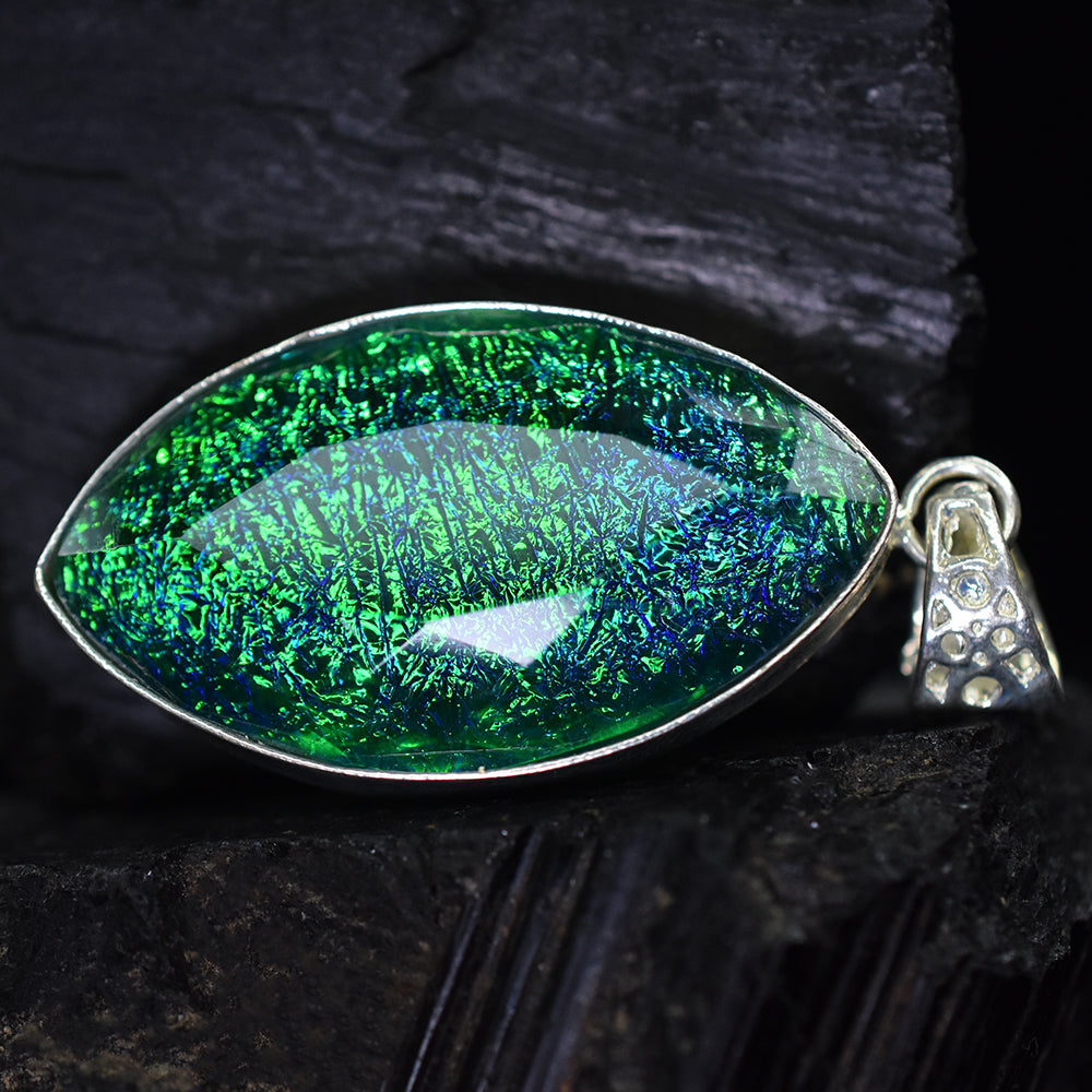 Lab Grown Bi-Color Marquise Cut Opal 81.50 Ct Certified Pendant Monarch Gemstone