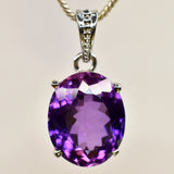sapphire pendant for women