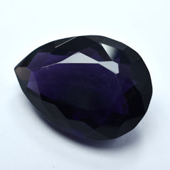 57.50 Carat Pear Cut AA+ CERTIFIED Natural Amethyst Loose Gemstone Purple