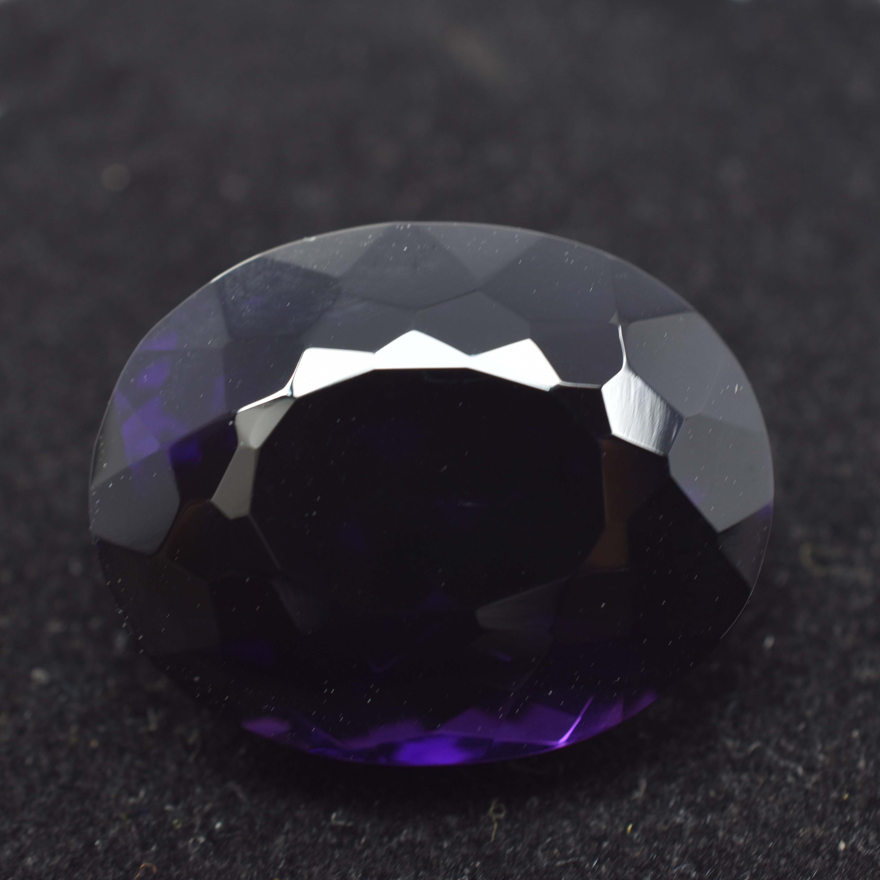 56.00 Carat Natural Amethyst Oval Cut Purple CERTIFIED Rare Loose Gemstone