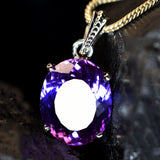 natural sapphire pendant