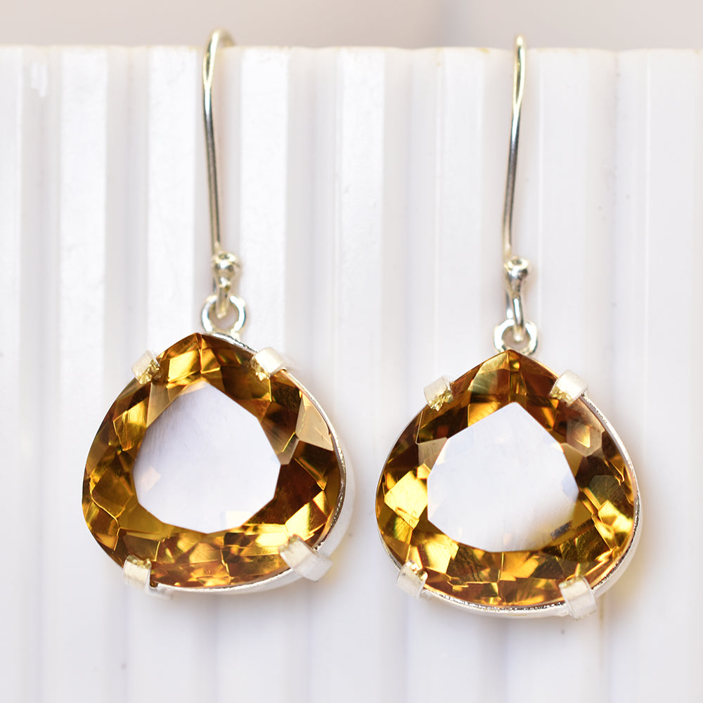 Stunning 70.9 Ct Natural Certified 7 Color Change Alexandrite Pear Earring Pair