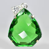 emerald pendant for women