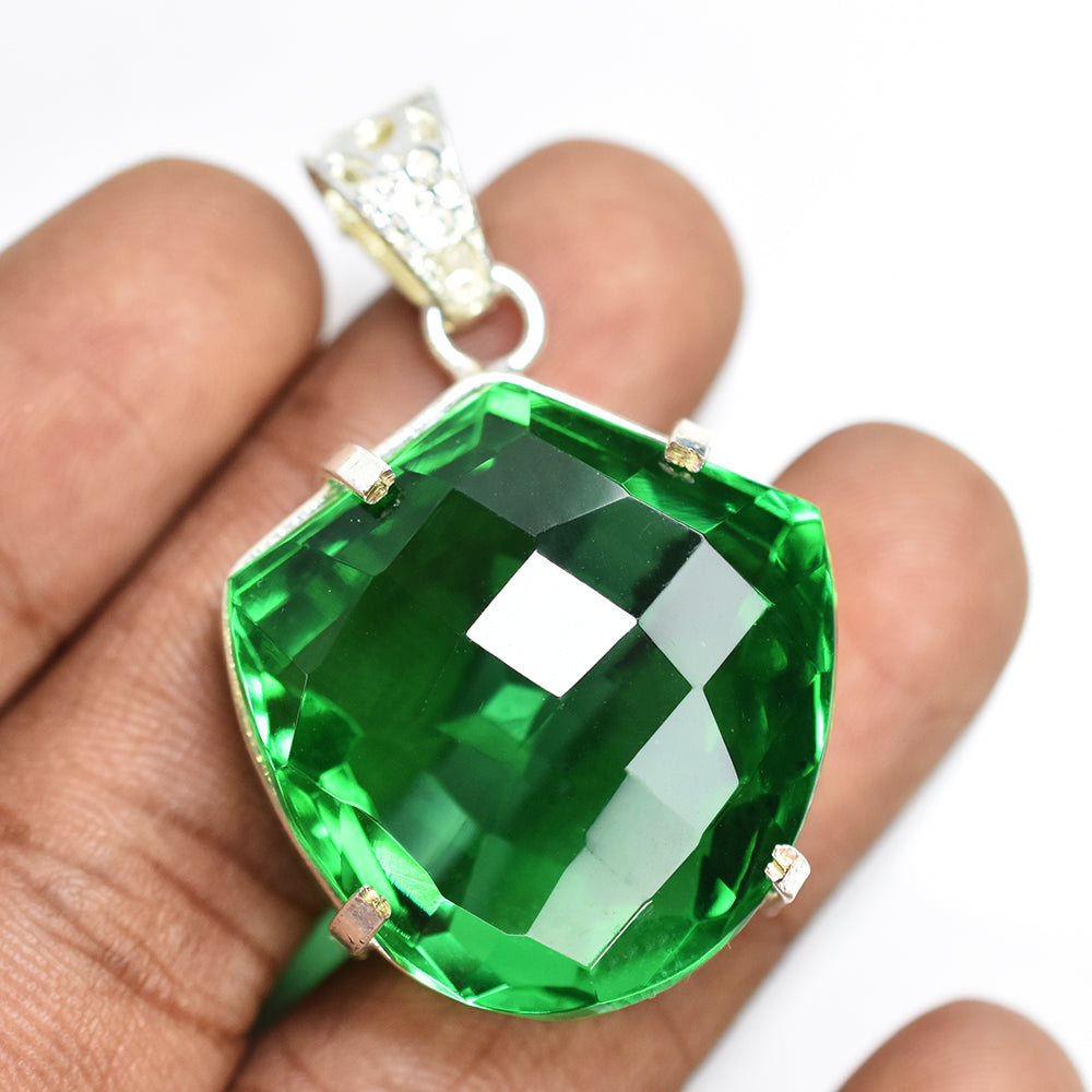 natural topaz pendant