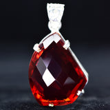 ruby pendant for women