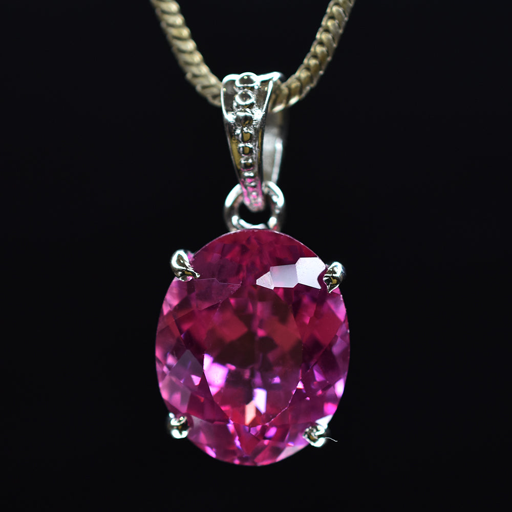 handmade tourmaline pendant