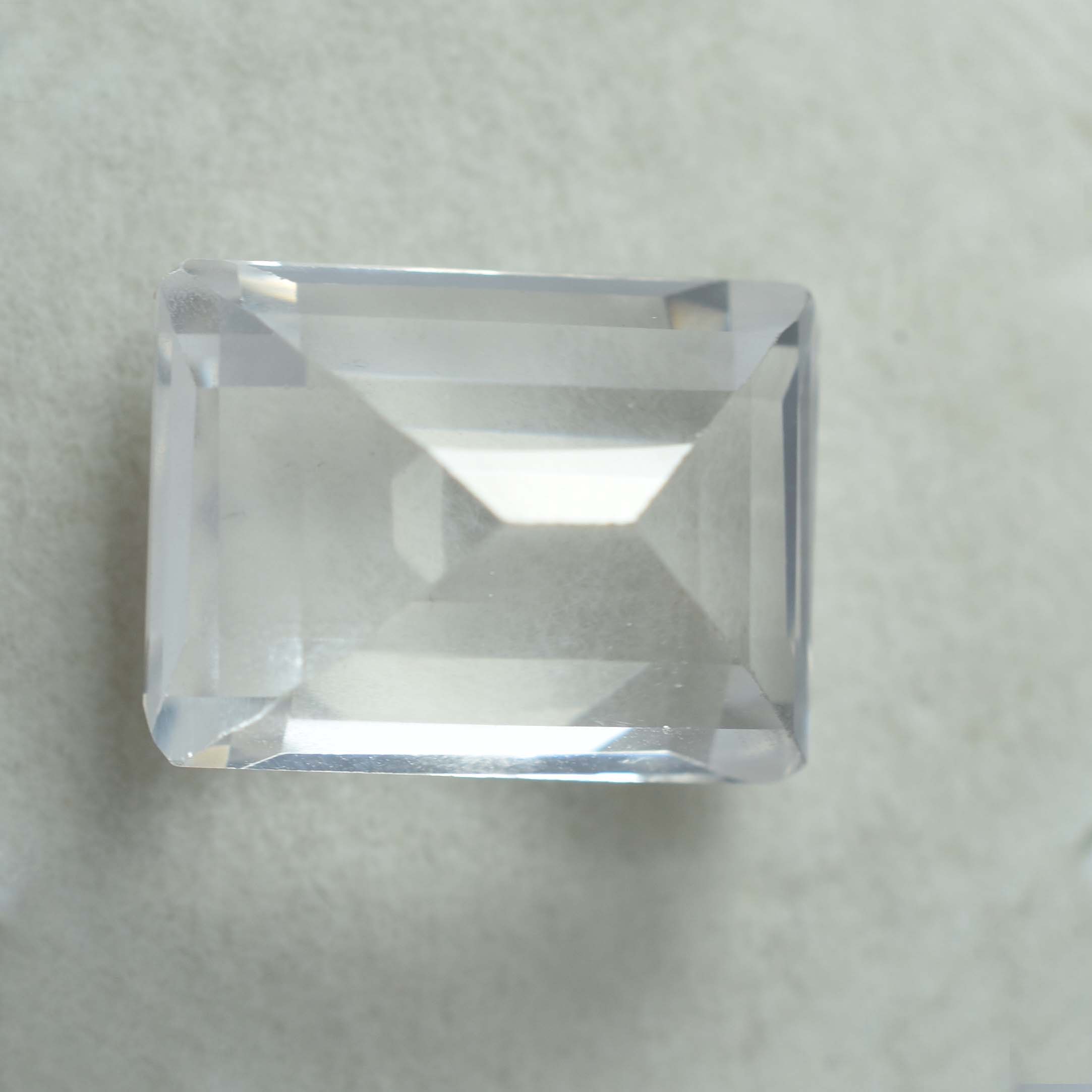 9.00 Ct Natural Ceylon Sapphire White Emerald Cut CERTIFIED Loose Gemstone