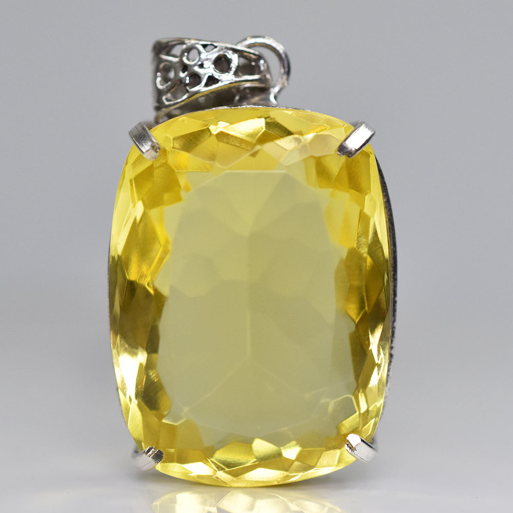 natural topaz pendant
