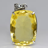 natural topaz pendant