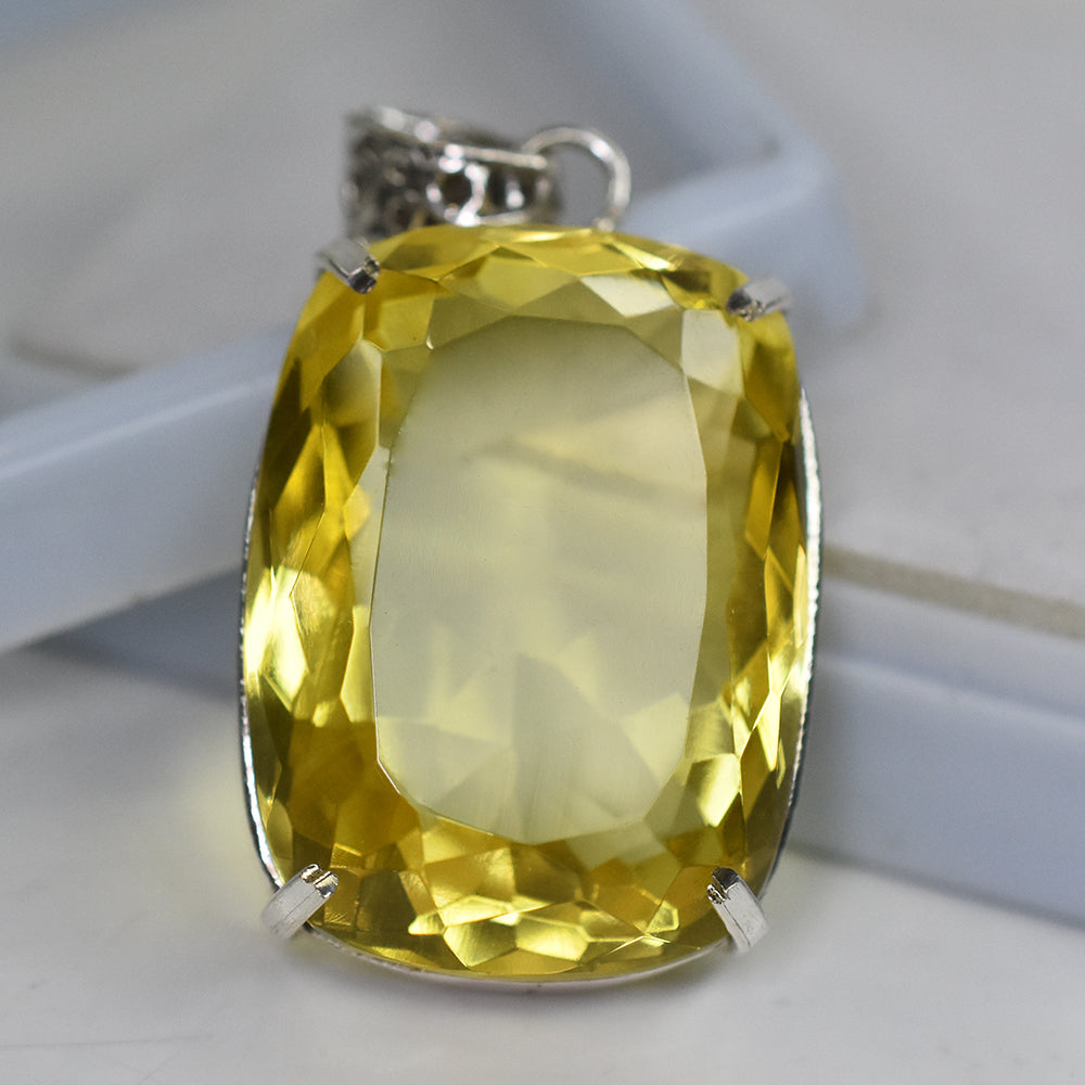 topaz pendant for women