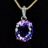 natural tanzanite pendant