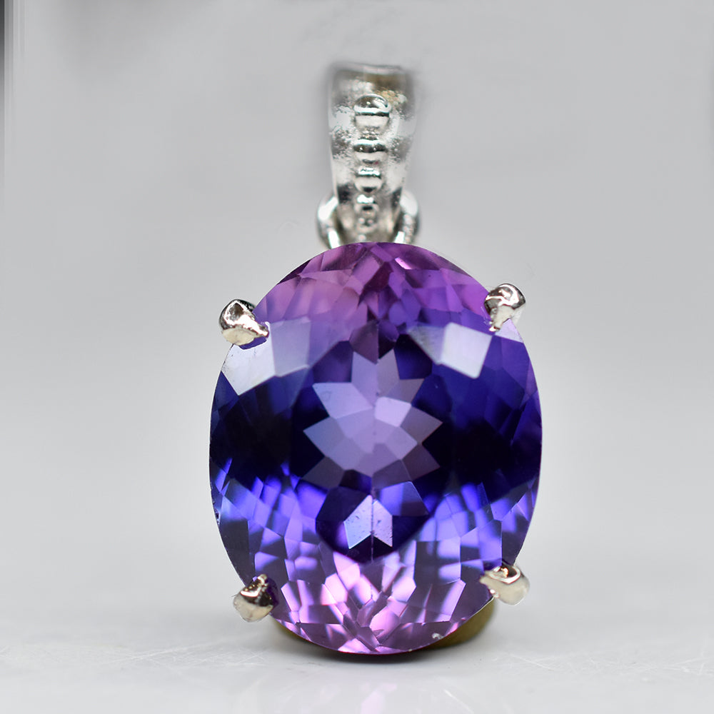 handmade tanzanite pendant