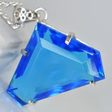 natural topaz pendant