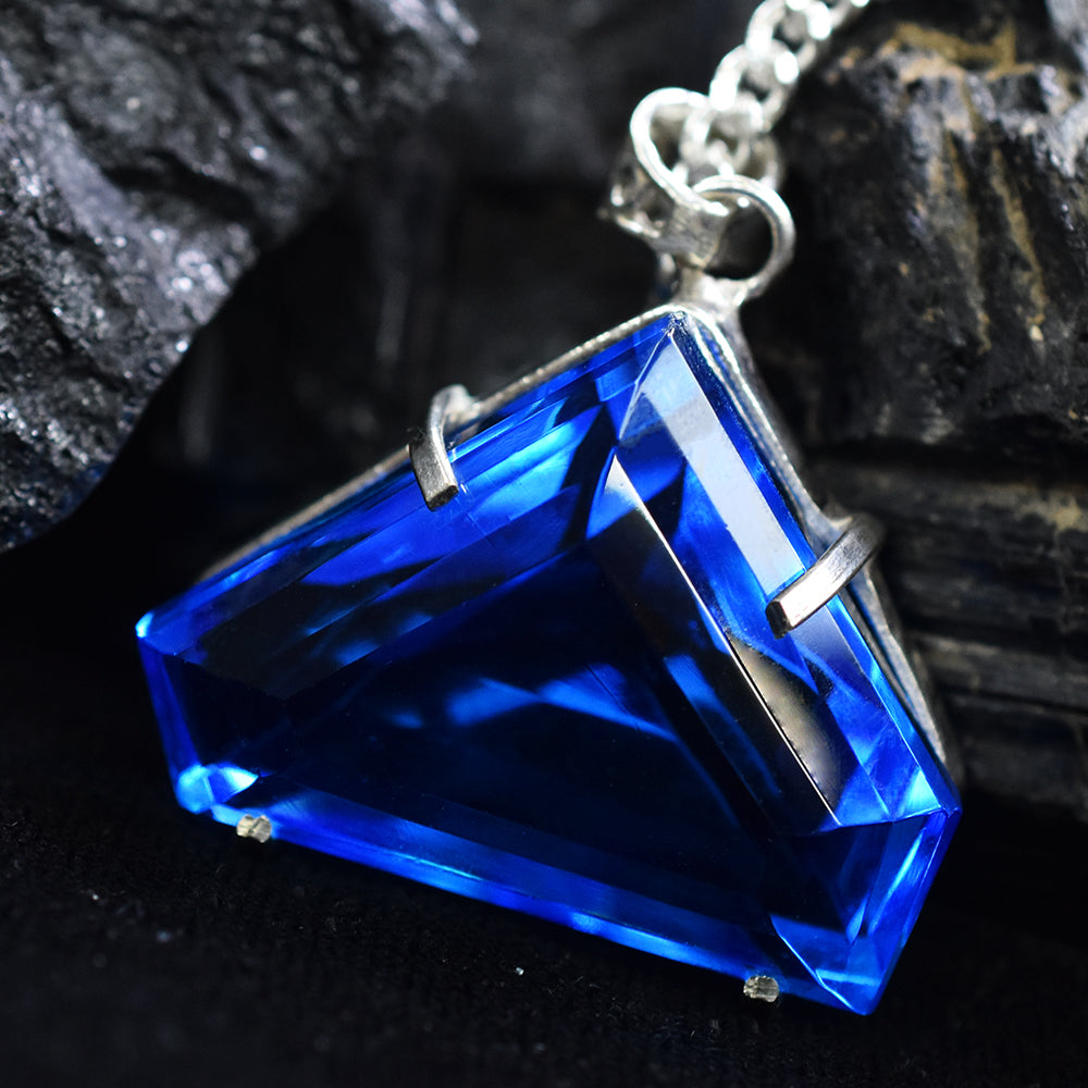 handmade topaz pendant