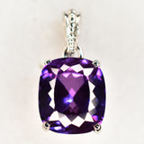 natural sapphire pendant