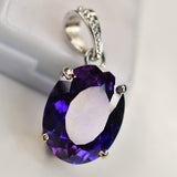 sapphire pendant for women