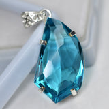 sapphire pendant for women