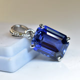 sapphire pendant for women