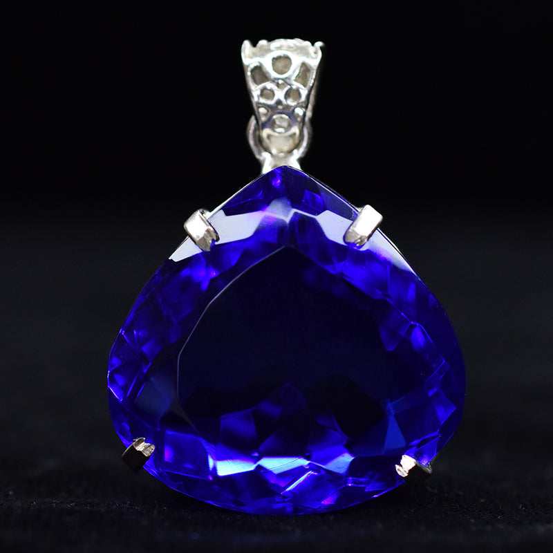 tanzanite necklace pendant