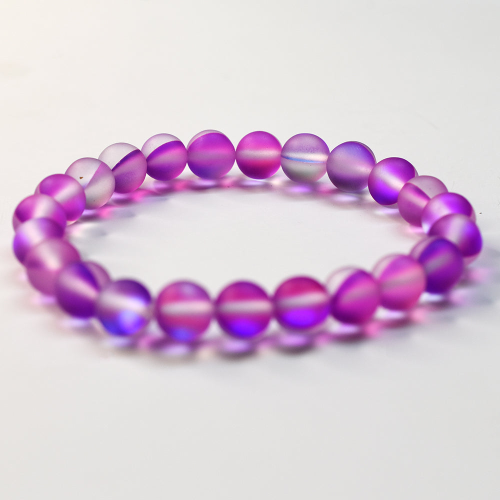 Natural Aura Quartz 83.90 Ct Round Party Wear Bracelet 23 Pics Verified Gemstone